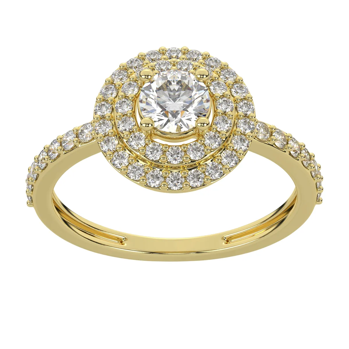 Luxury Round Diamond Ring Perfect for Every Occasion