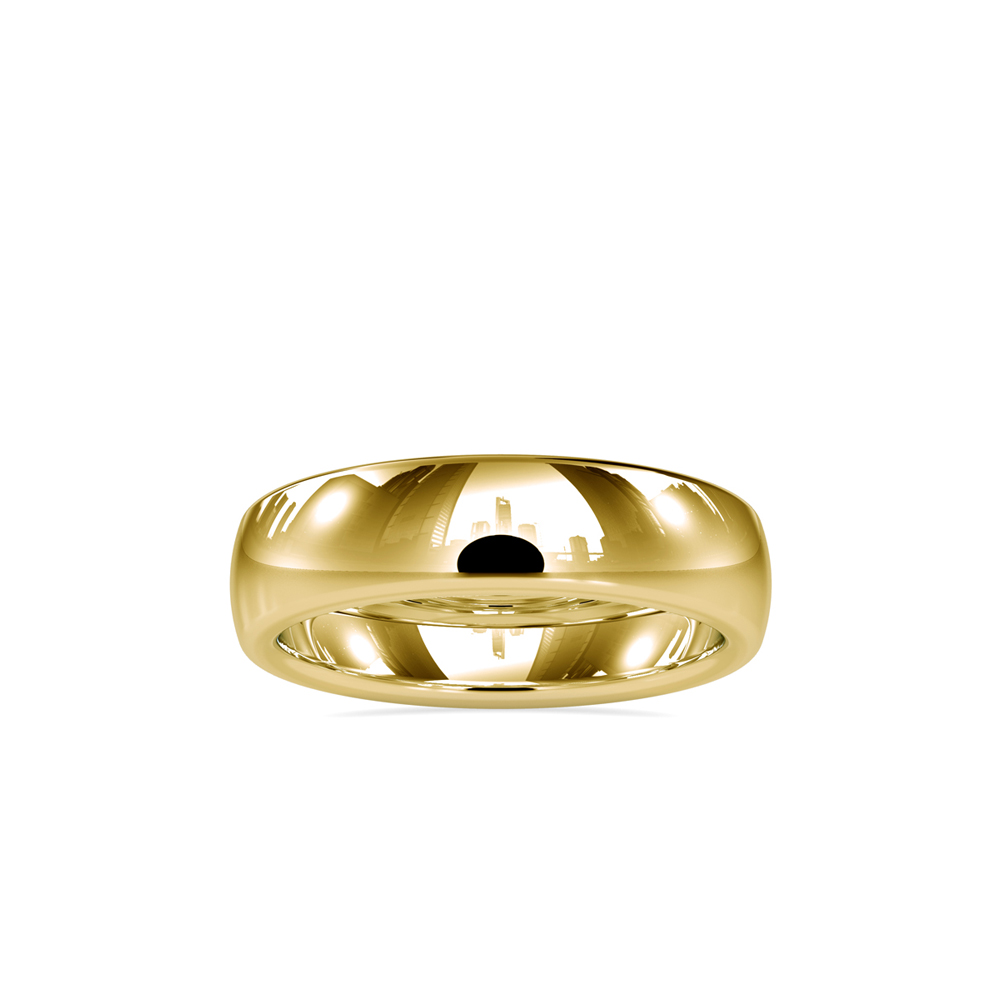 Simple beautiful Plain Thick Band Excellent Ring For Women