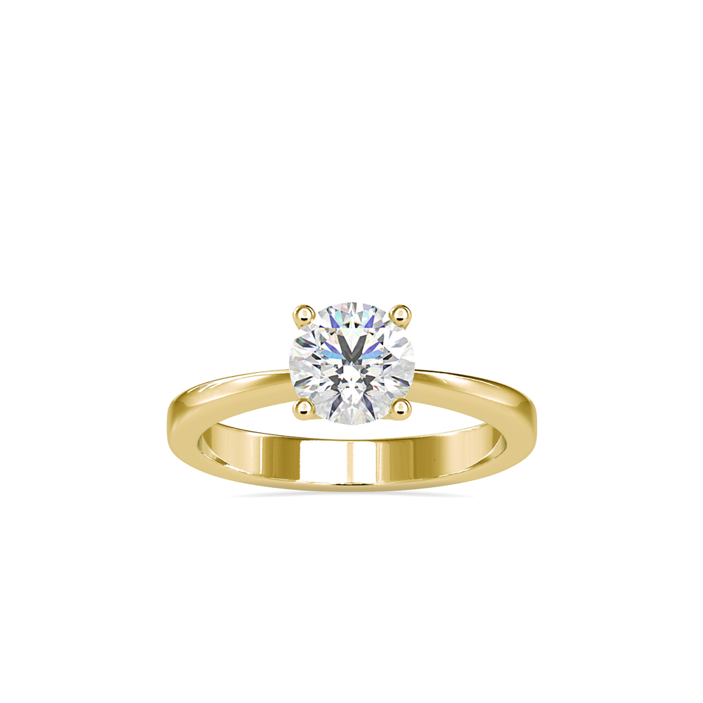 Classic Yellow Gold Solitaire Engagement Ring