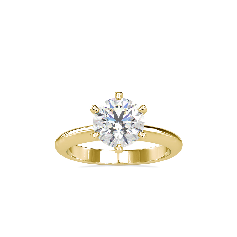The Timeless Yellow Gold Solitaire