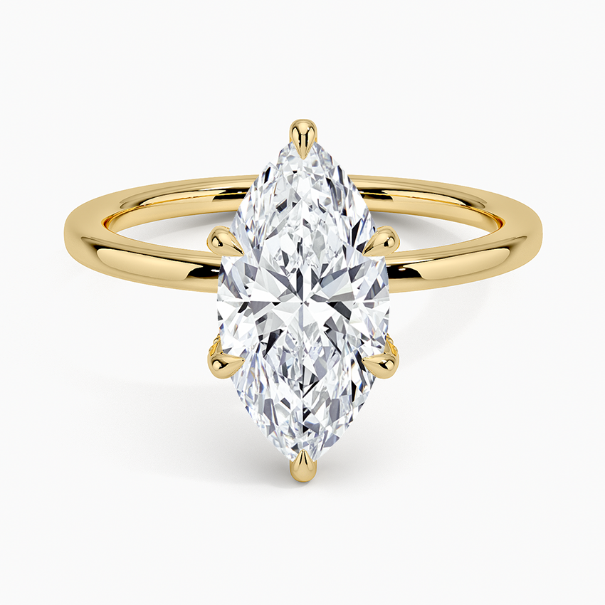 Marquise-Cut Engagement Ring