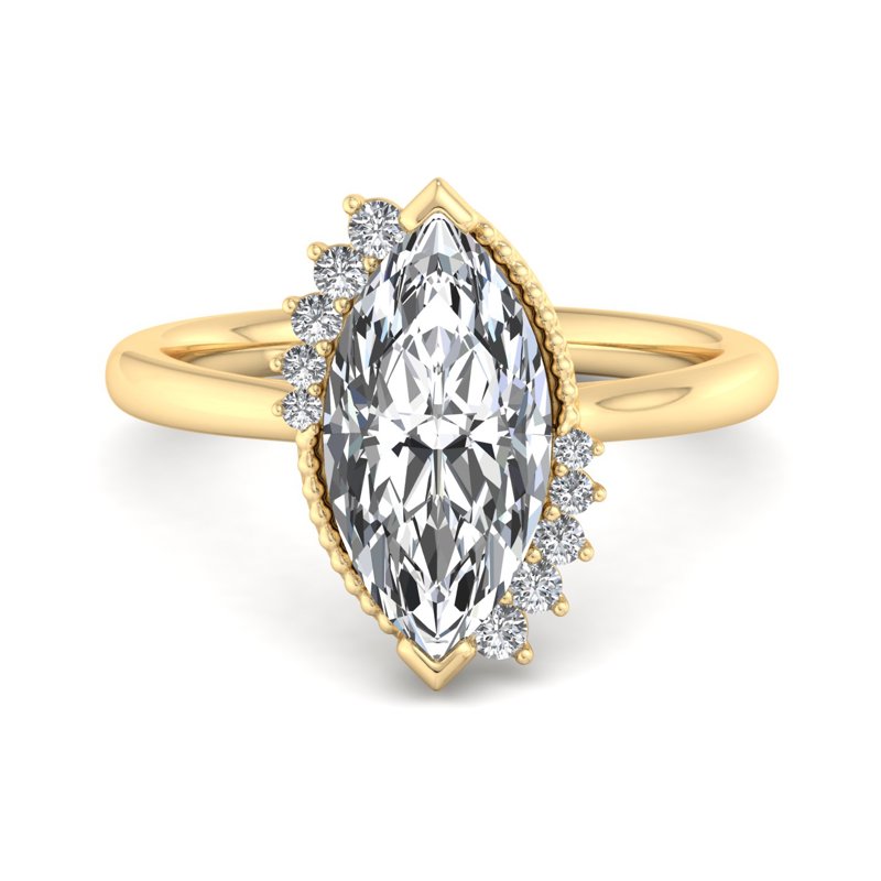Celestial Marquise Diamond Ring