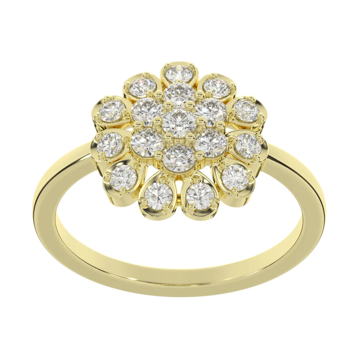 The Flower Design Ring